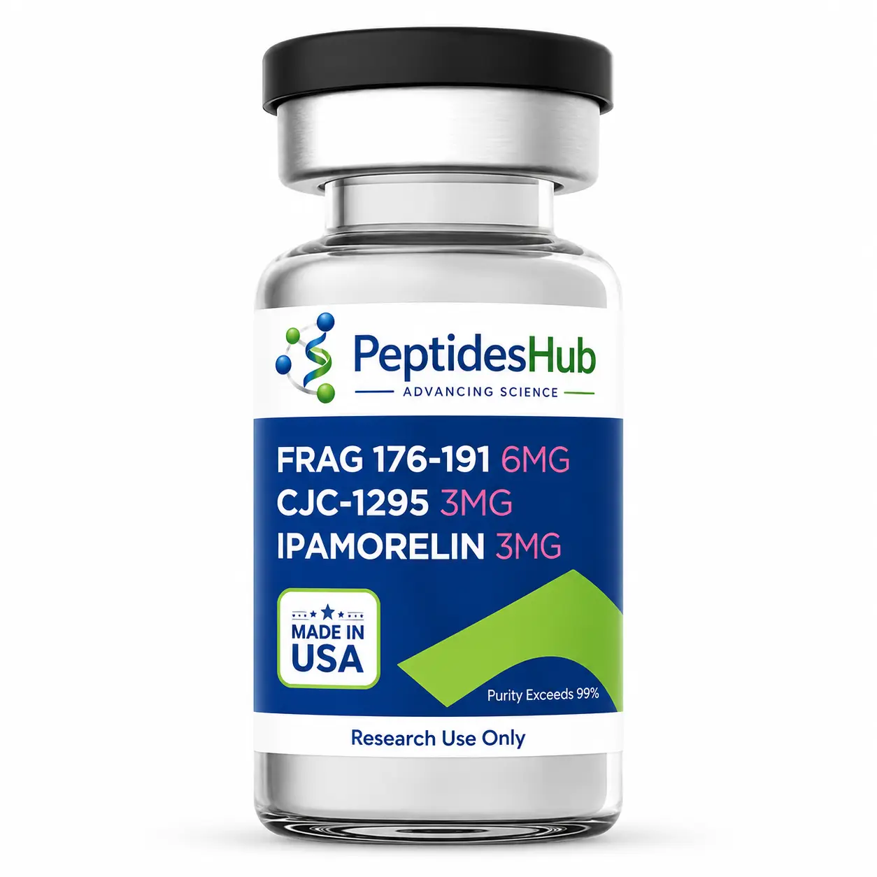 Fragment 176-191 & CJC-1295 & Ipamorelin Blend (12mg)